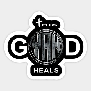 This God, Yah Heals Sticker